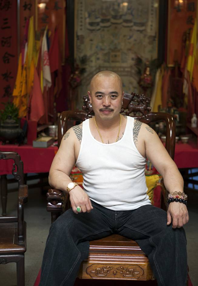 In this image provided by Jen Siska, Raymond "Shrimp Boy" Chow, is seen posing for a portrait in San Francisco in July 2007.
